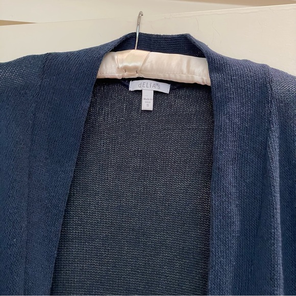 Delia’s Navy Blue Cardigan - Picture 2 of 8